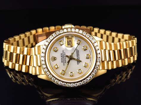 ebay rolex gold lady|used ladies Rolex for sale.